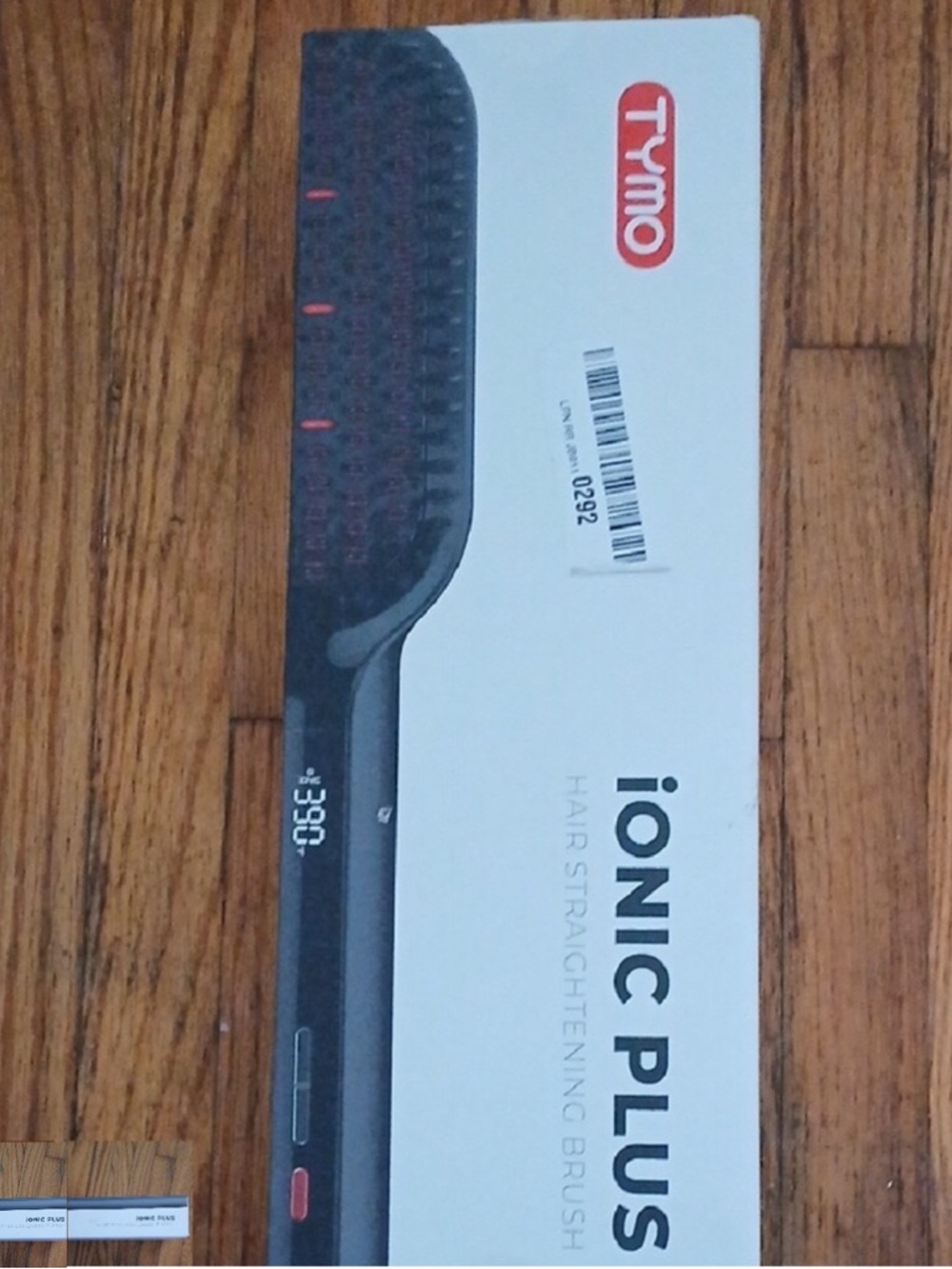 Tymo Ionic Plus Black Hair Straightening Brush.   D